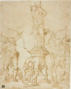 圣塞巴斯蒂安殉难 作者 Bartholomaeus Spranger