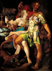 奥德修斯和喀耳刻，巴塞洛缪·斯普兰格 (Bartholomaeus Spranger，1546-1611) 作者 Bartholomaeus Spranger
