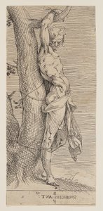 圣塞巴斯蒂安 作者 Bartholomaeus Spranger