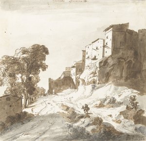 Castello Bomarzo，1625（钢笔）