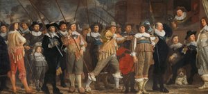 Militia Company of District VIII under the Command of Captain Roelof Bicker Officers and other Civic Guardsmen of the VIII District in Amsterdam under the command of Captain Roelof Bicker and Lieutenant Jan Michielsz Blaeuw