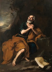 彼得使徒（1665-1670）。 作者 巴斯托洛梅·埃斯特万·穆里略