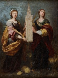 圣徒Justa和Rufina，约1665年 作者 巴斯托洛梅·埃斯特万·穆里略