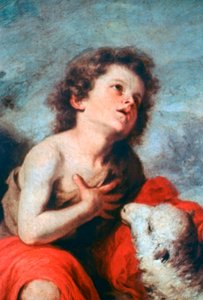 小时候的施洗者圣约翰，c1665 作者 巴斯托洛梅·埃斯特万·穆里略