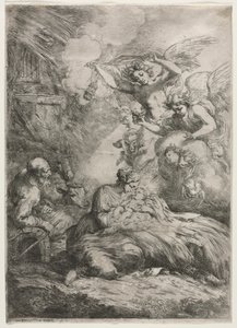 耶稣诞生 作者 Bartolomeo Biscaino