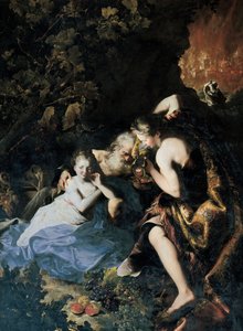 罗得和他的女儿，1695-1696年 作者 巴托洛梅奥·吉多博诺