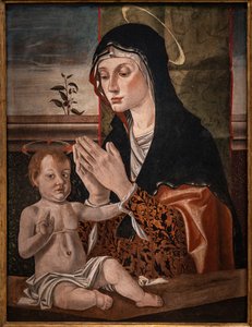 Madonna with infant Jesus 作者 蒙大拿州Bartolomeo