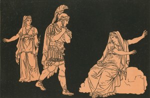 埃涅阿斯和迪多的阴影 作者 Bartolomeo Pinelli