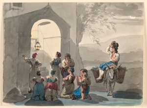 提沃利的万福玛丽亚 作者 Bartolomeo Pinelli
