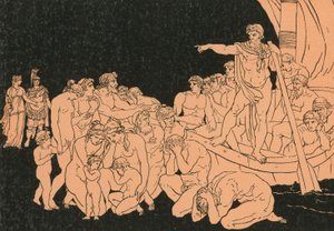 卡戎和幽灵 作者 Bartolomeo Pinelli