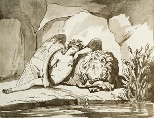 睡眠（Hypnos）。 作者 Bartolomeo Pinelli