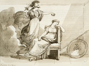 佩内洛普被密涅瓦美化了 作者 Bartolomeo Pinelli