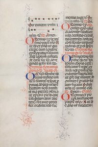 Missale:Fol.146v:各种祈祷的音乐......，1469。 作者 巴托洛梅奥·卡波拉利