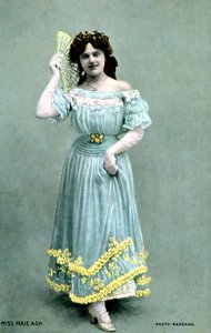 女演员Maie Ash，1905年。