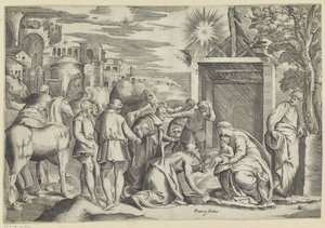 国王的崇拜 作者 Giovanni Battista de'Cavalieri（拒绝归属）