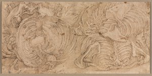 肋骨笼，1540年代初。 作者 巴蒂斯塔·佛朗哥（Battista Franco）