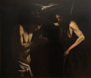 基督的洗礼 作者 巴蒂斯泰洛（Battistello Caracciolo）
