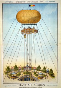 空中城堡，环球展，1894年 作者 比利时学校