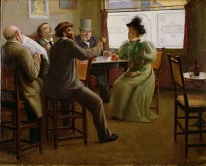 酒吧内部，c.1880
