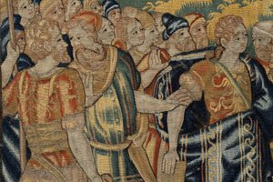居鲁士二世大帝的故事，约 1590 年（挂毯） 作者 比利时学校