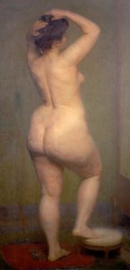 女性裸体 (Manuela) 作者 Belmiro de Almeida
