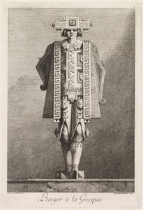 希腊化装舞会：BergeràGrecque平板5号，1771年。