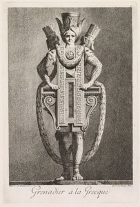 Masquerade à la Grecque: Grenadier à la Grecque Plate 3, 1771.