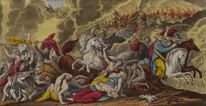 苍白骏马上的死亡（彩色石版画）
