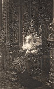 维多利亚女王，1901年。   作者 本杰明·康斯坦