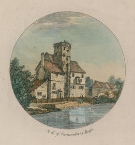 位于伊斯灵顿的Canonbury House西北部