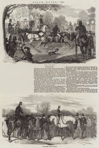 Epsom Races，1856