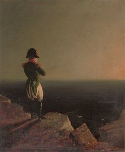 拿破仑·波拿巴·缪斯在圣赫勒拿岛，1841年