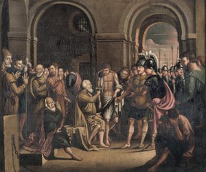 苏格拉底之死，1756年 作者 本杰明·韦斯特