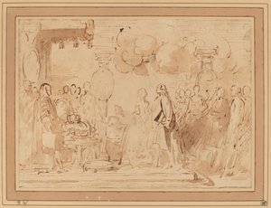 乔治三世在1789年恢复皇权 作者 本杰明·韦斯特