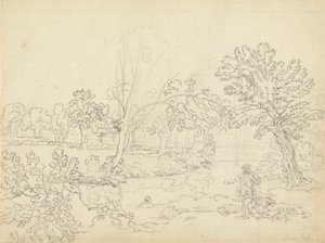 Henstead 的景观 作者 本杰明·韦斯特