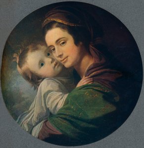 韦斯特和儿童夫人，1770年，1909年 作者 本杰明·韦斯特