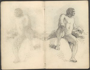 图形与构图研究素描本 作者 本杰明·韦斯特