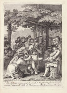 1764年11月，印第安人在北美Muskingham福克斯营地附近向Colonel Bouquet派遣英国俘虏 作者 本杰明·韦斯特