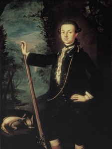 托马斯-米夫林（1744-1800），约1757-59（布面油画） 作者 本杰明·韦斯特