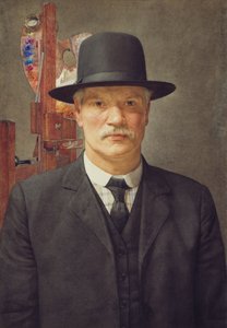 自画像，1914-16年