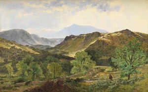 Moel Siabod-皮革之谷，1871年