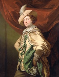 亨利伍德沃德饰演Petruchio，c.1773-74