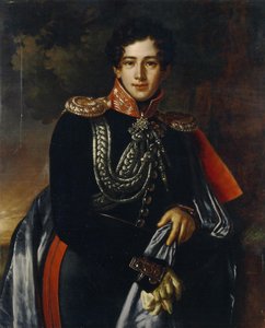 尼古拉·亚历山德罗维奇·萨摩洛夫伯爵的肖像1800年至1842年，约1825年