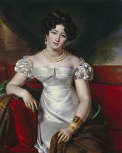 朱莉娅·萨莫伊洛娃伯爵夫人的肖像，约1825年