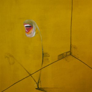 La colère，画板 2，2016 年（布面油画和丙烯画） 作者 伯努瓦·埃尔万·布歇罗