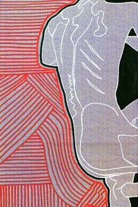 Passager 11，2020 年（压克力，丝网印刷日本纸）