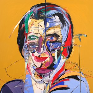 Sébastien bleu，2000 年（布面油画） 作者 伯努瓦·埃尔万·布歇罗