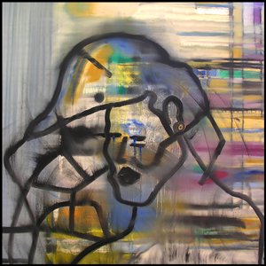 苏拉肖像 1》，2003 年（布面油画） 作者 伯努瓦·埃尔万·布歇罗