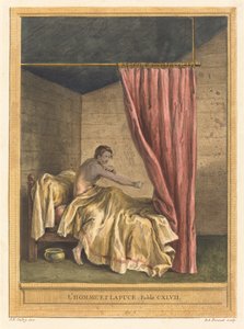 有跳蚤的人 作者 让·巴蒂斯特·乌德里 (Jean Baptiste Oudry) 之后的 Benoît Louis Prévost