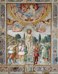 圣塞巴斯蒂安的殉道 作者 Benozzo di Les di Sandro Gozzoli
